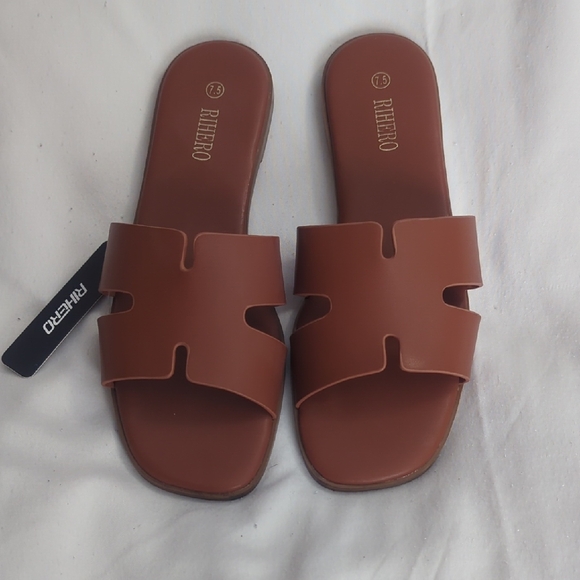 Rieker Shoes - Rieker Women's Sandals Tan size 7.5